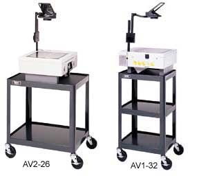 Carts and Stands: PIXMobile Pre-Assembled Projection Carts