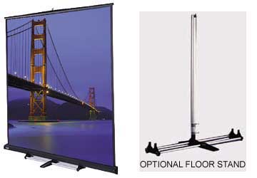 Tripod and Wall Screens: Floor Model C